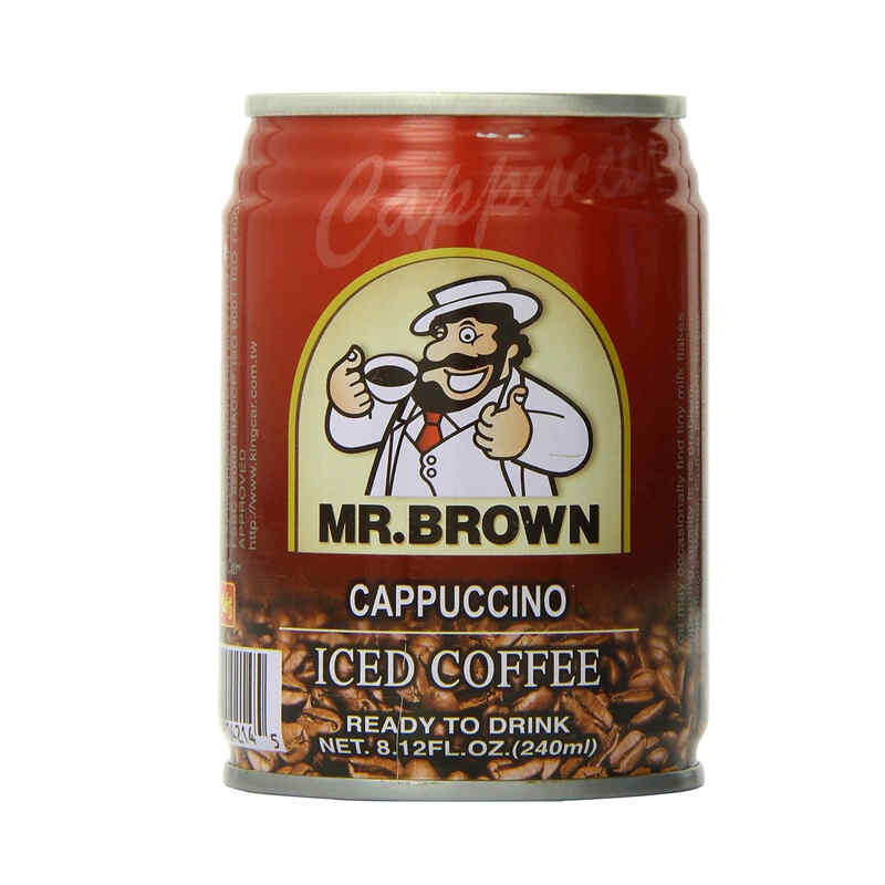 ცივი ყავა Mr. Brown Cappuccino coffee 240 მლ / 025616042145