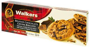ორცხობილა Walkers შოკოლადის ჩანართით 150 გრ