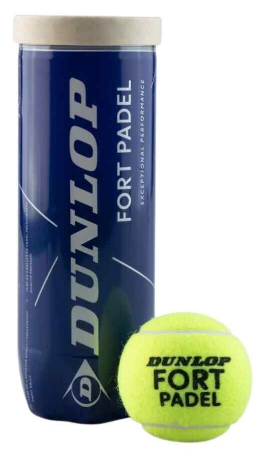 პადელის ბურთი DUNLOP FORT PADEL(3ც.შეფუთვა)