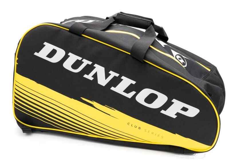 ჩოგბურთის ჩანთა DUNLOP PALETERO CLUB (შავი/ყვითელი)