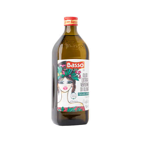 ზეთი ზეითუნის ექსტრა ცივი გამოწურვის /Basso/ 1ლ / 200 გრ