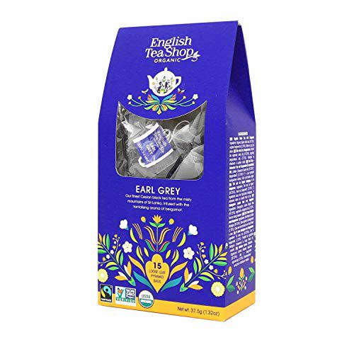 English Tea shop - ორგანული შავი ჩაი / English Tea Shop / ერლ გრეი, პირამიდა 6*37.5გ