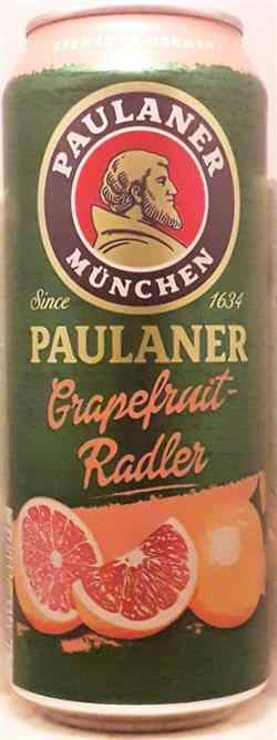 Paulaner - გრეიფრუტ რადლერი -ლუდი 0.5 ლ (ქილა)