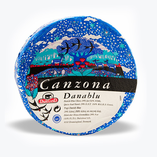 ყველი/ DAIRYLAND/ Danablue ლურჯი ობით 2*3.2 კგ