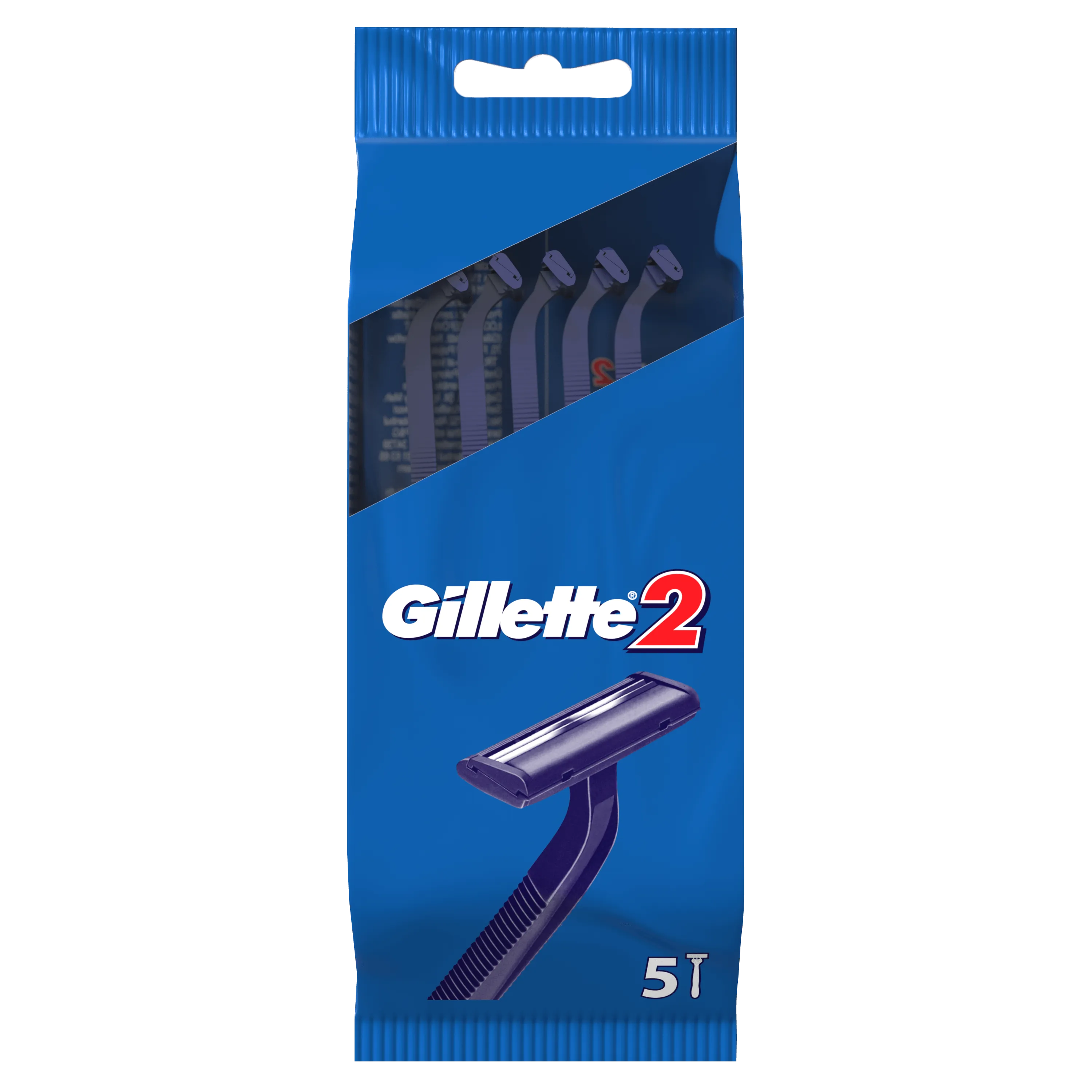 GILLETTE BLUE 2 ერთჯერადი საპარსი 5 ც (ჯილეტი)