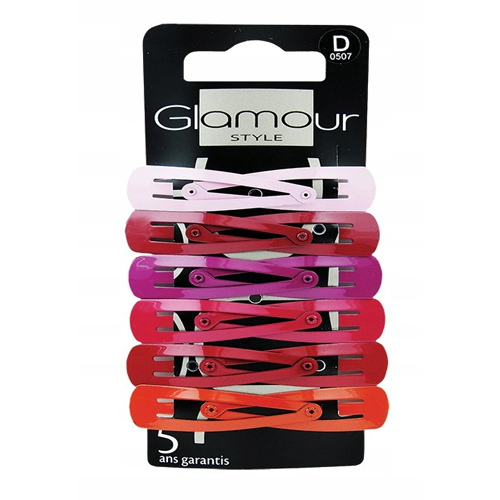 GLAMOUR თმის სამაგრი 12 ც (გლამური)