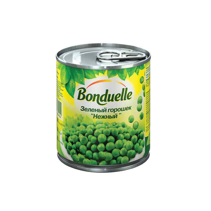 Bonduelle- კონსერვირებული მწვანე ბარდა 212გრ