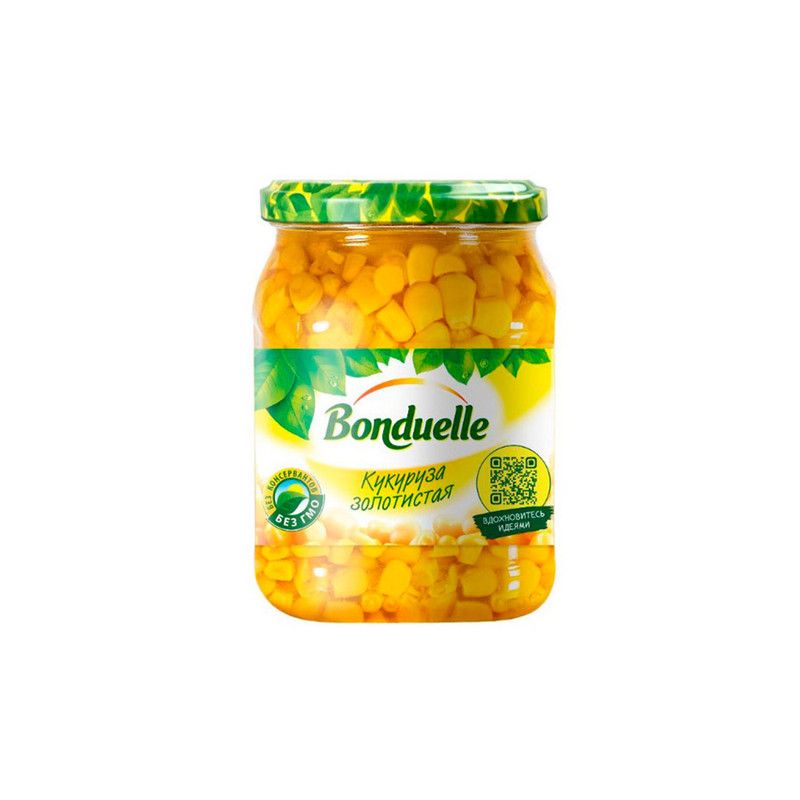 Bonduelle- კონსერვირებული სიმინდი 580მლ/3083681157314