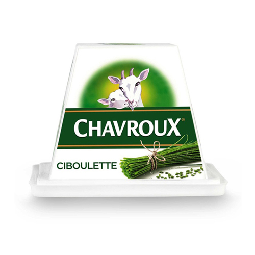 ყველი /Chavroux/ თხის მწვანე ხახვით 150 გრ