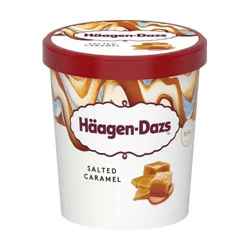 ნაყინი / HAAGEN DAZS / მარილიანი კარამელით 8*460 მლ
