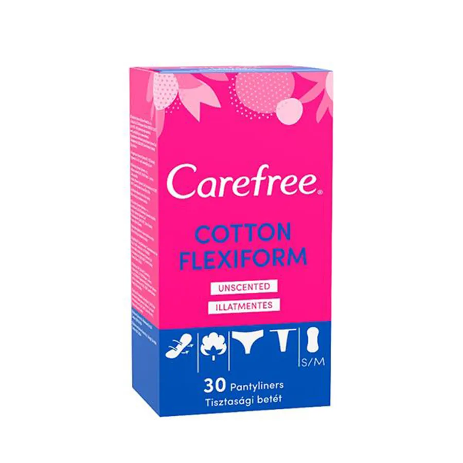 CAREFREE ჰიგიენური საფენი 30ც/3574661257044
