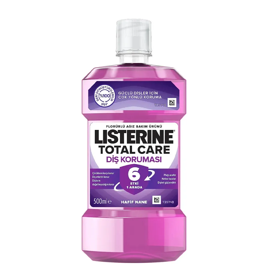 LISTERINE Total care პირის ღრუს სავლები 500 მლ (ლისტერინი)