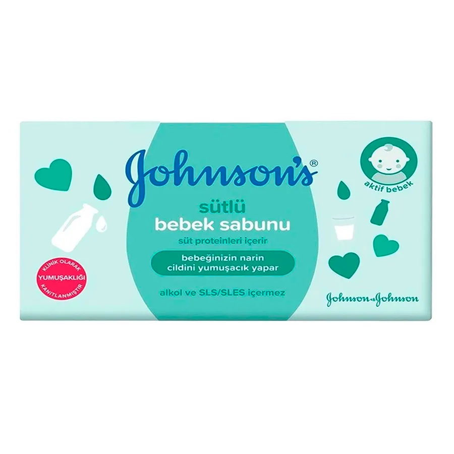 JONSONS BABY მყარი საპონი რძე 90 გრ (ჯონსონს ბეიბი)