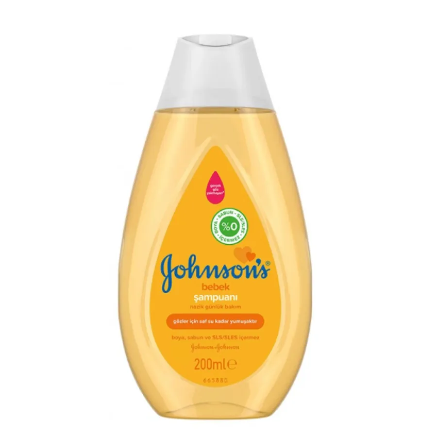 JOHNSONS BABY თმის შამპუნი 200 მლ (ჯონსონს ბეიბი)
