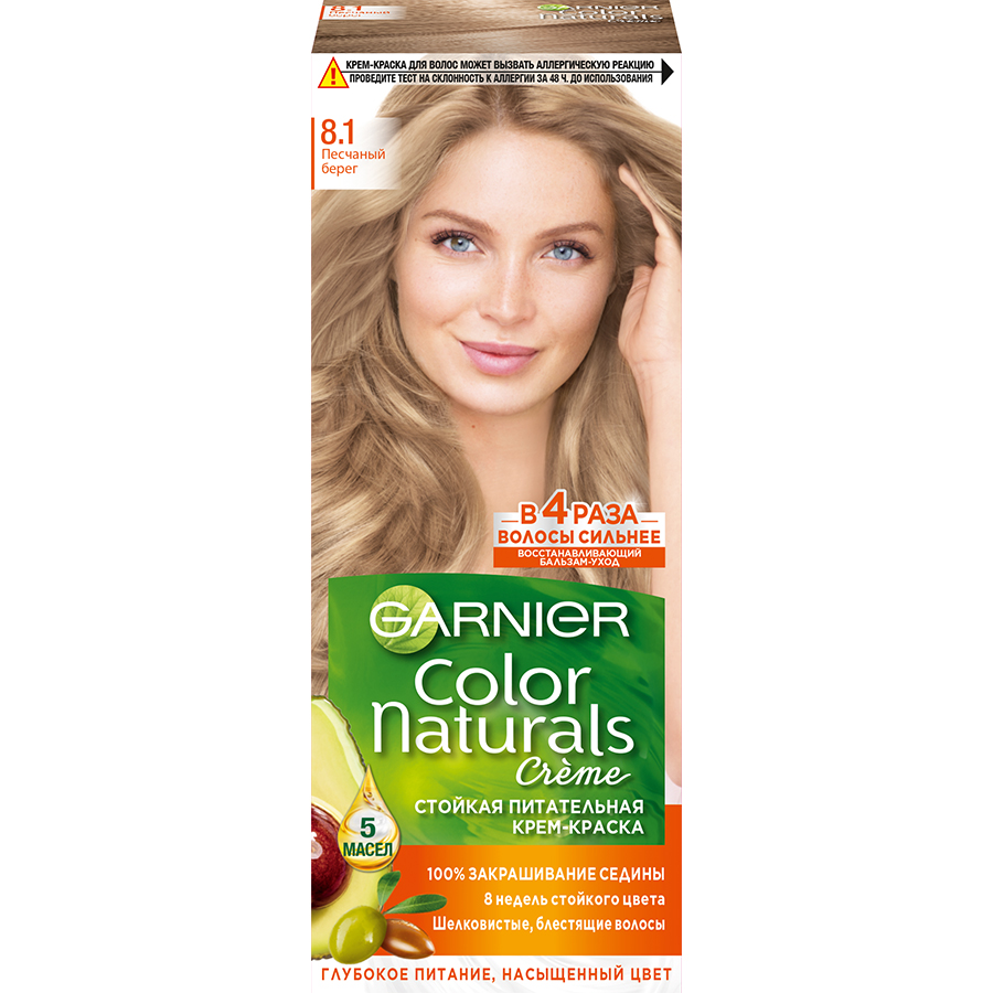 GARNIER თმის საღებავი 8.1 110 მლ/3600540168450