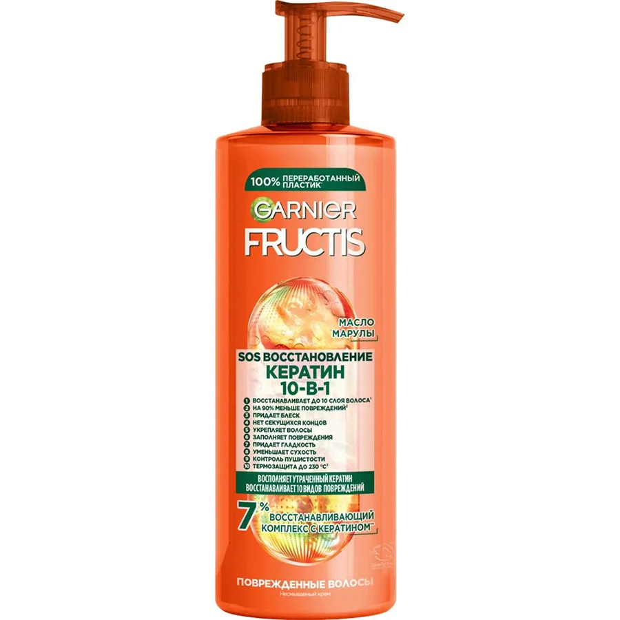 GARNIER კრემი 10-1-ში გაყოფილი ბოლოების 400 მლ (გარნიე)