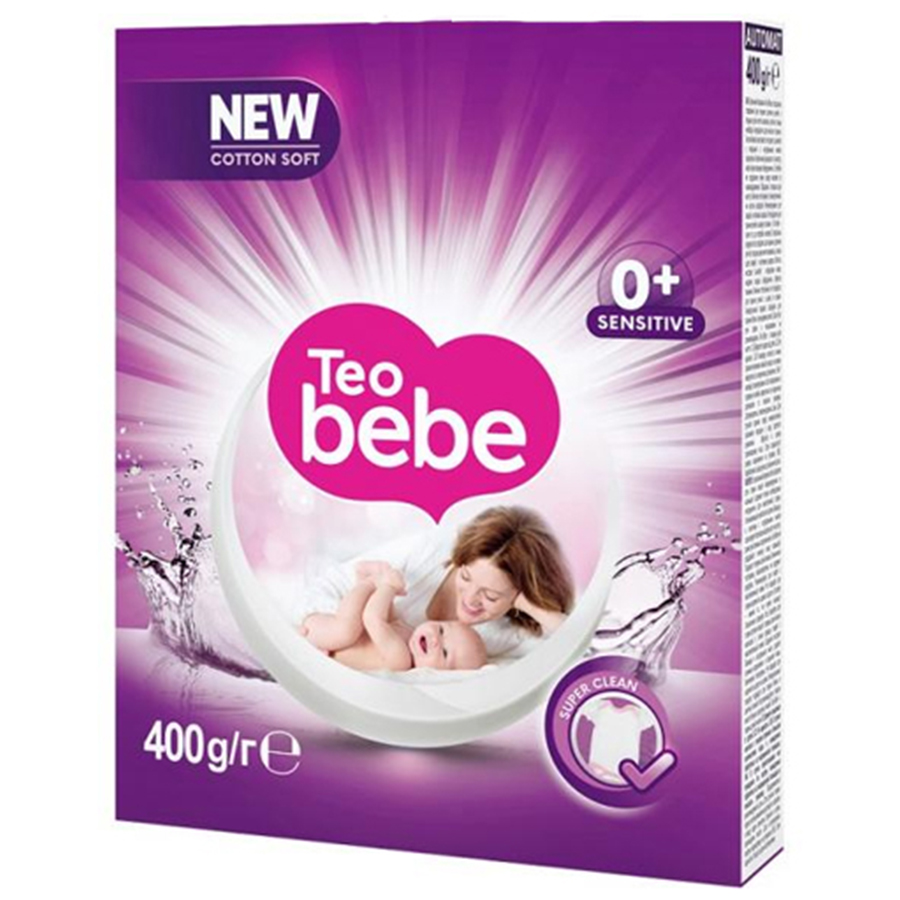 TEO BEBE საბავშო ფხვნილი გვირილა 400 გრ (თეო)