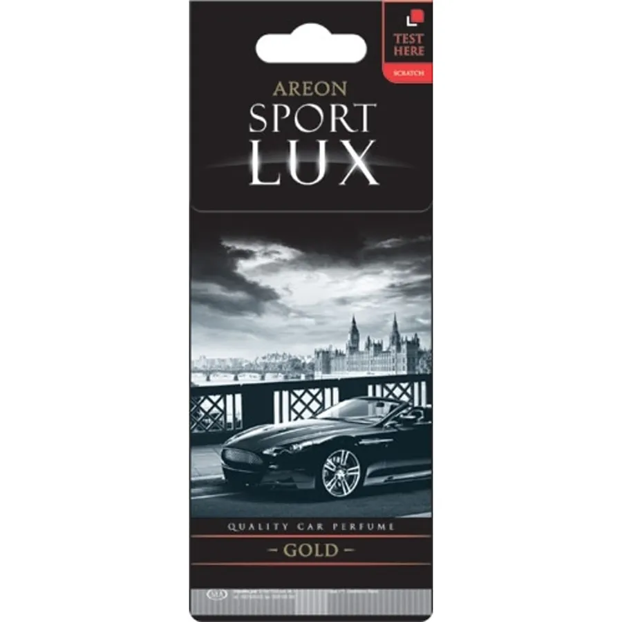 AREON არომატიზატორი Sport Lux Gold (აერონი)