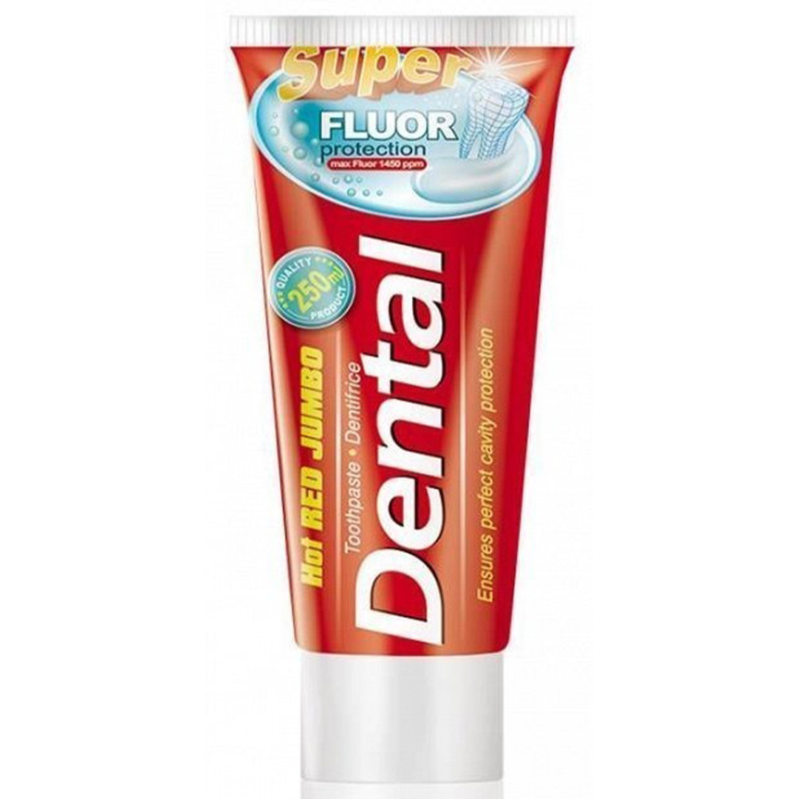 DENTAL კბილის პასტა Dental Jumbo სუპერ დაცვა 250 მლ (დენტალ)