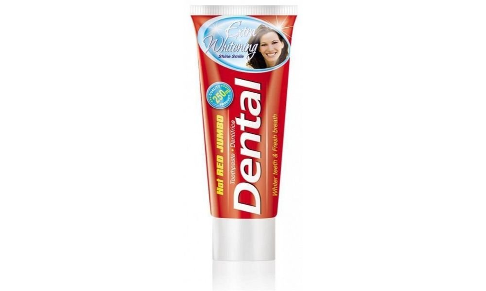 DENTAL კბილის პასტა Dental Jumbo ექსტრა სითეთრე 250 მლ (დენტალ)
