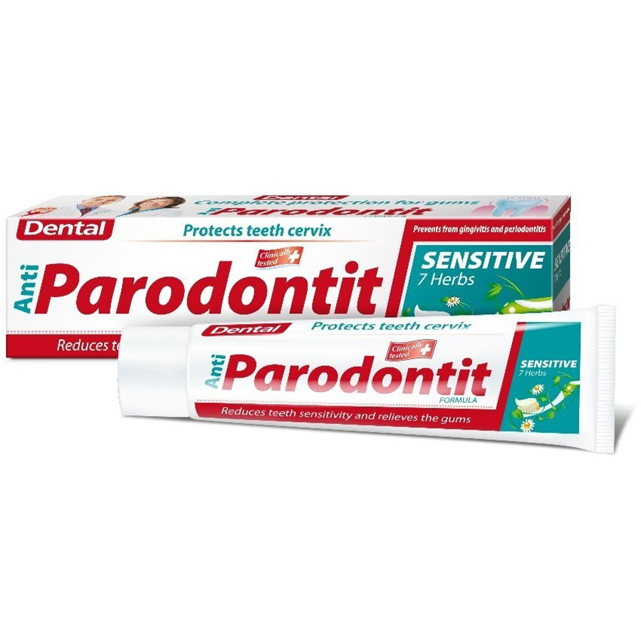 DENTAL კბილის პასტა Dental Sensitive ანტი პაროდონტიტი 100 მლ (დენტალ)