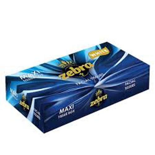 სახის საწმენდი / ZEBRA Facial Tissue BOX 100 pcs / (ზებრა სახის საწმენდი 100ც)