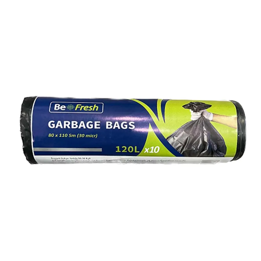 BE FRESH ნაგვის პარკი 120 ლ 10 ც (ბი ფრეში)