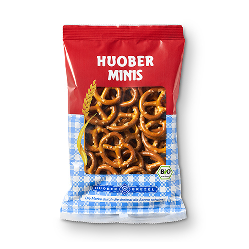 კრეკერი /Huober Brezel/ ორგანული Pretzel მინი 003016 40 გრ