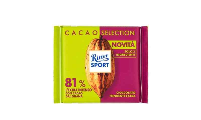 შავი შოკოლადი 81% ექსტრა / რიტერ სპორტი / Ritter Sport / 100გრ