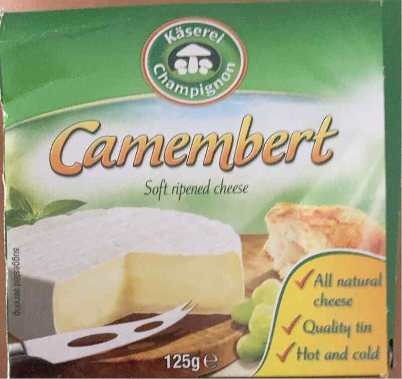 ყველი „Kaserei Champignon“„კამემბერი“ (თუნუქში) 28*125გ