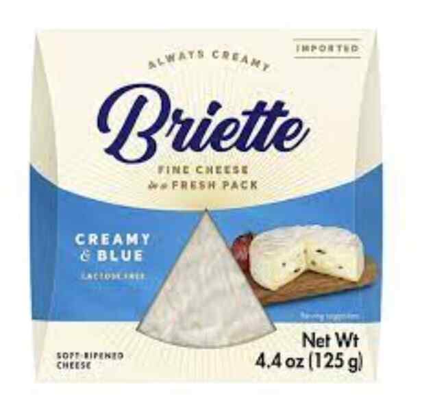 ყველი /Briette/კრემისებური ლურჯი ობით 10*125გ