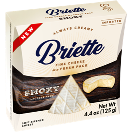 BRIETTE ყველი შებოლილი-125გრ4000504151723