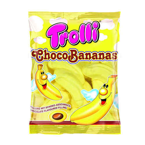 Trolli- ჟელიბონი ჩოკო ბანანები 150გრ