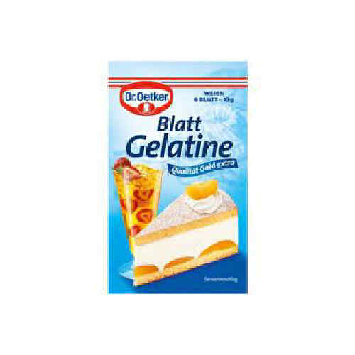 ჟელატინი თეთრი /Dr.Oetker /10გრ