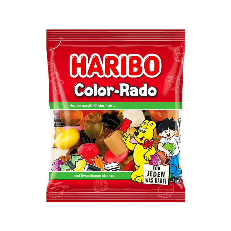 HARIBO ფერადი ჟელიბონი