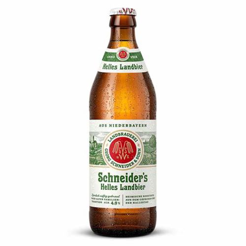 ლუდი / Schneider Helles /ჰელესი / გაფილტრული 4.9 % 20*0.5 ლ