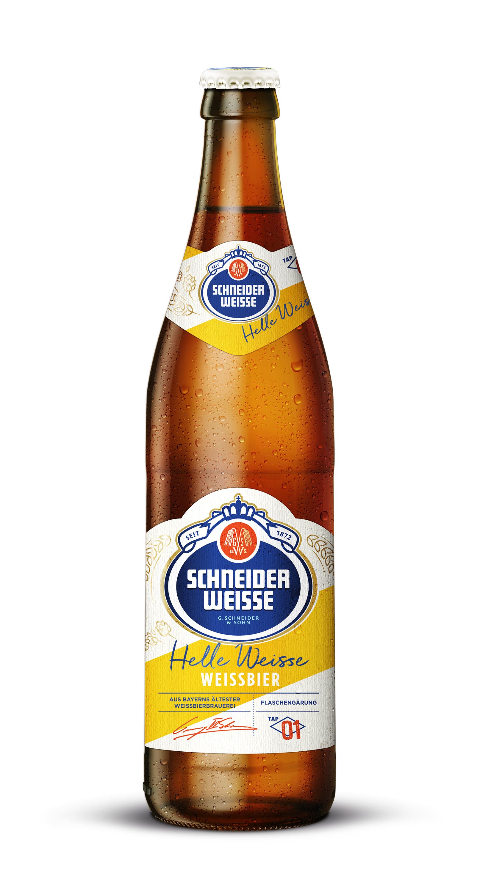 ლუდი / Schneider Weisse / ჩამოსხმა 1 - „ ღია თეთრი“გაუფილტრავი 5, 2% 0,5მლ