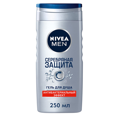 NIVEA SILVER შხაპის გელი 250 მლ (ნივეა)