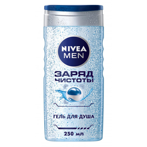 ნივეა მამაკაცის შხაპ-გელი PURE IMPACT 250მლ/4005808781447