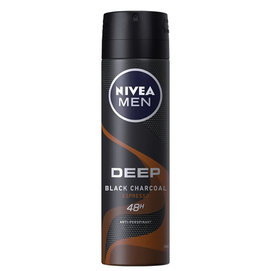 NIVEA OULTRA CARBON მამაკაცის დეოდარნტი სპრეი 150 მლ (ნივეა)