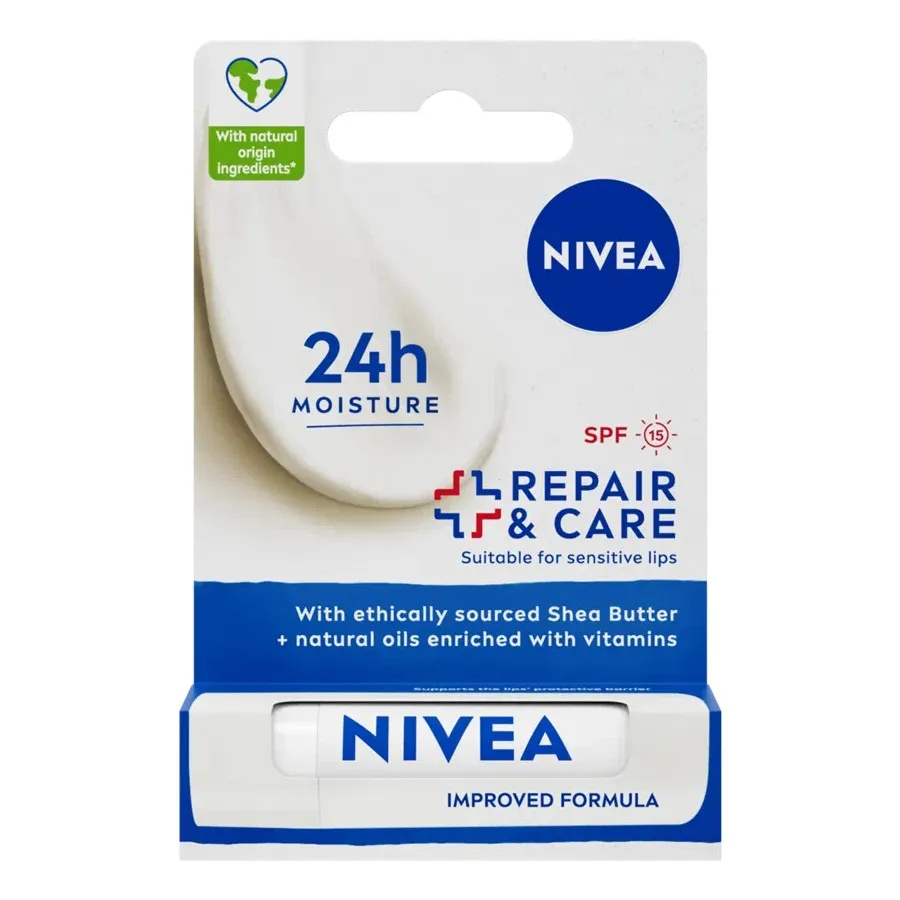 NIVEA ტუჩის ჰიგიენური ბალზამი ინტენსიური დაცვა 4.8 გ (ნივეა)
