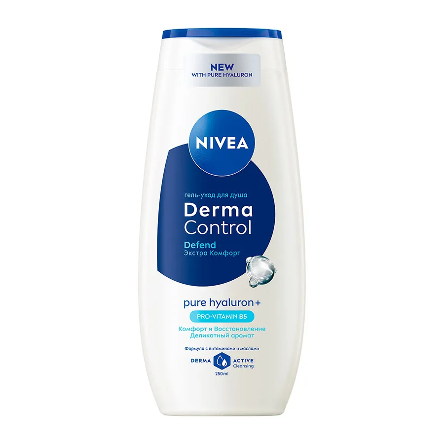 NIVEA შხაპ-გელი ქალის დერმა კონტროლი 250 მლ (ნივეა)