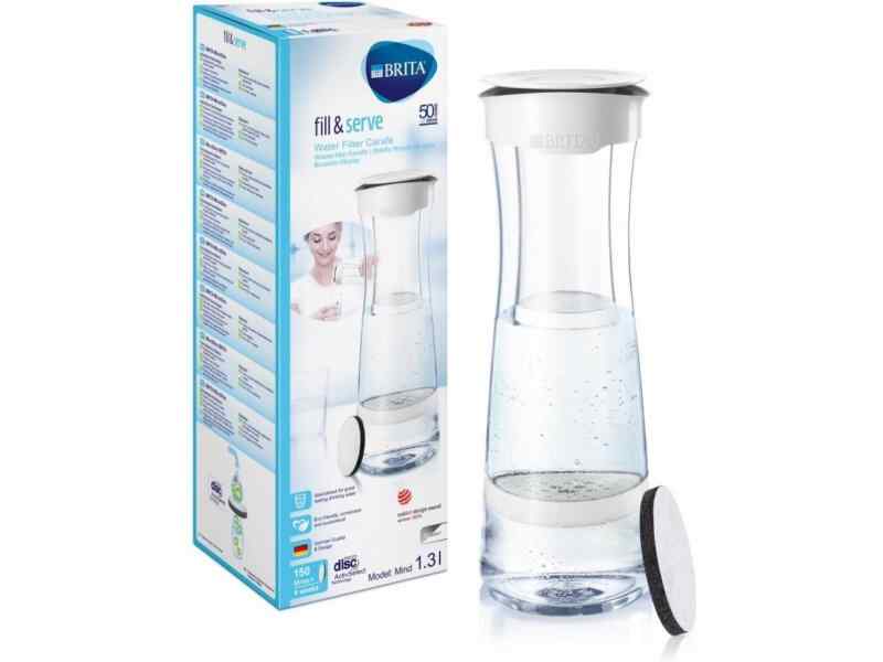 BRITA წყლის გასაფილტრი თეთრი გრაფინი