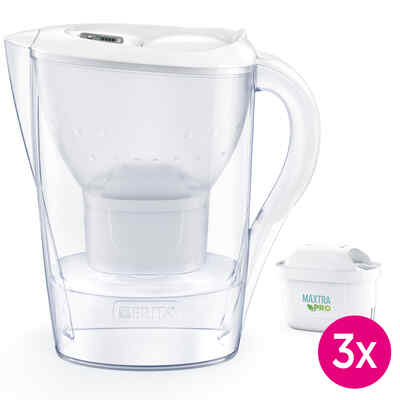 BRITA Marella White (+ 3 MXPRO)