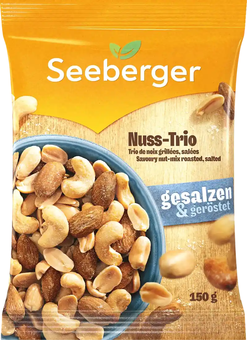 Seeberger- თხილის მიქსი 150 გრ(12)