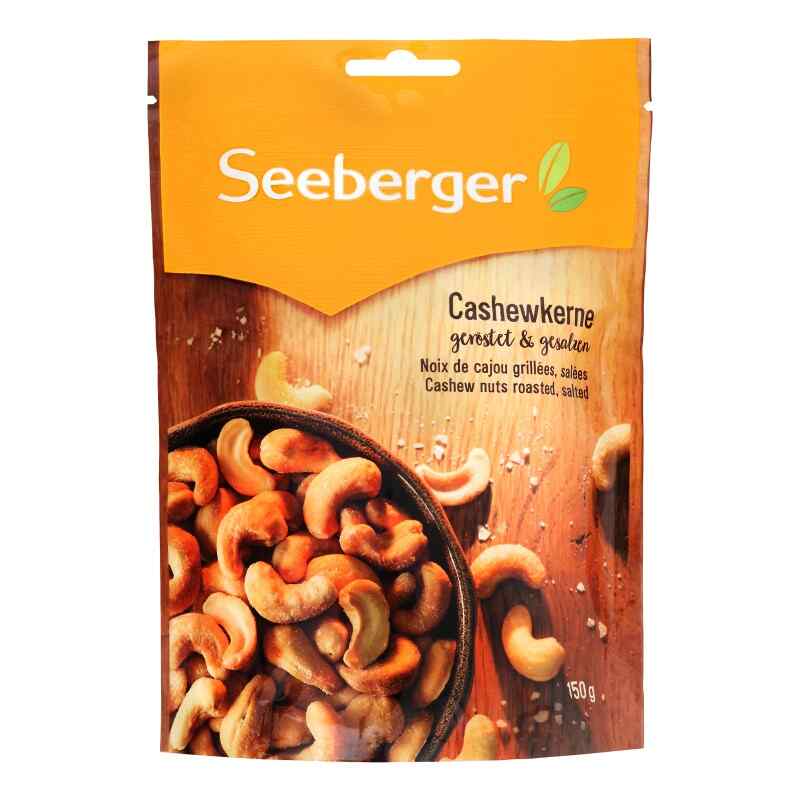 Seeberger-ქეშიუ მოხალული, დამარილებული 150გრ*12