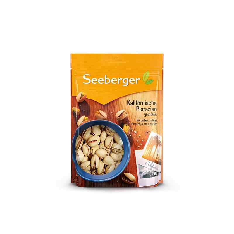 ფისტაშკა მარილიანი /Seeberger / 150გრ