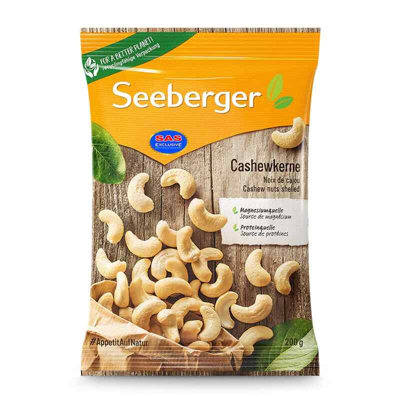 Seeberger-ქეშიუ გარჩეული 200გრ*12