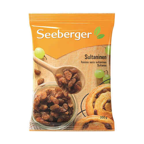 ქიშმიში /Seeberger / 200 გრ