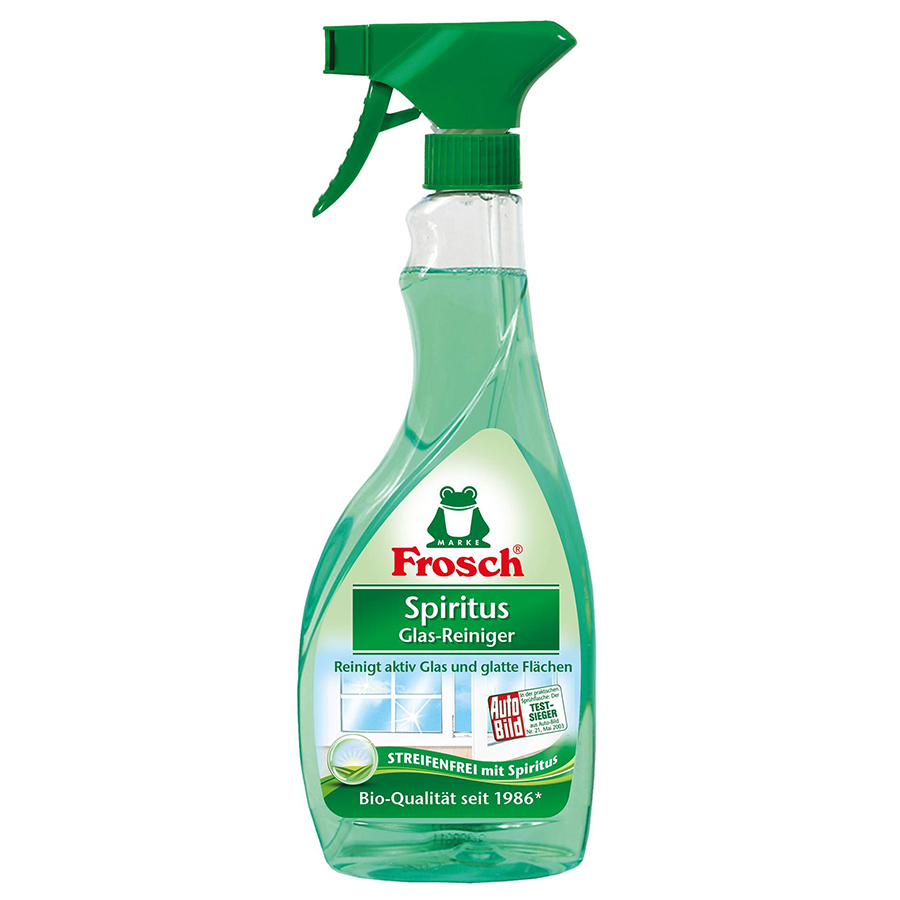 FROSCH - შუშის საწმენდი სპრეი სპირტით,500 მლ.